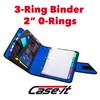 Case-it The Open Tab Velcro Opening Binder - 2 Inch