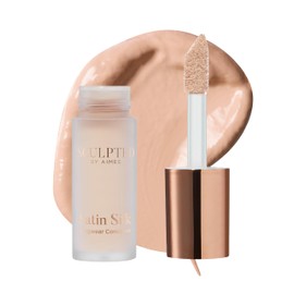 Satin Silk Longwear Concealer - Lightweight, Hydrating & Long-Lasting Concealer from Sculpted by Aimee for Dark Circles, Blemishes and Pigmentation (Creme 2.5)