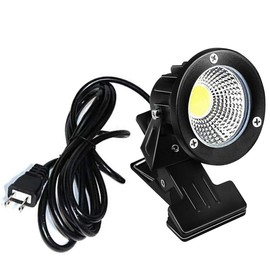 YC LED Clip Light, Signage Light, 7W, Waterproof, Cord Length 9.8 ft (3 m), Chalkboard Lighting, Store Signs, Waterproof LED Light, Piccolo Light, Exterior Light, PSE Certified, 30000H (Daylight