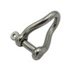 Stainless Steel Twisted D Shackle 12MM