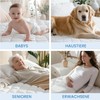 Livessa Quilted Mattress Topper 90 x 200 Waterproof
