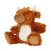 Mumbles Printme Highland Cow Plush Toy (26cm) (Brown)