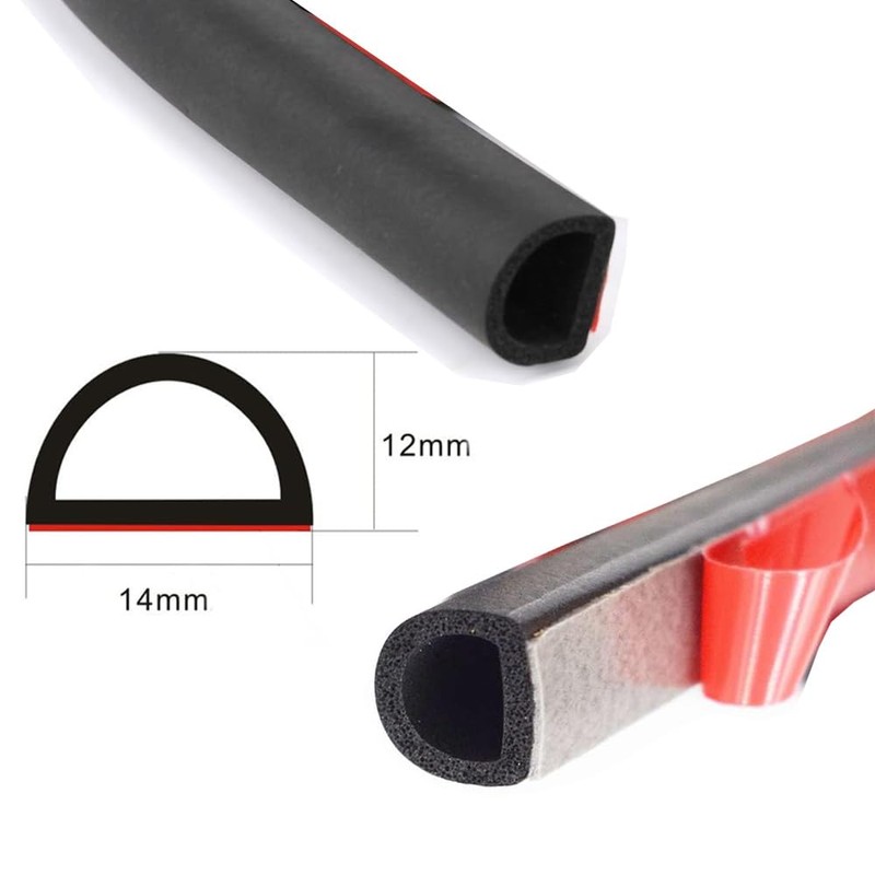 Innico Car Door Mall, Wind Noise Prevention Tape, Wind Noise