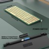 JOYACCESS Slim Compact Wireless Keyboard - Full-Size Silent Keys &