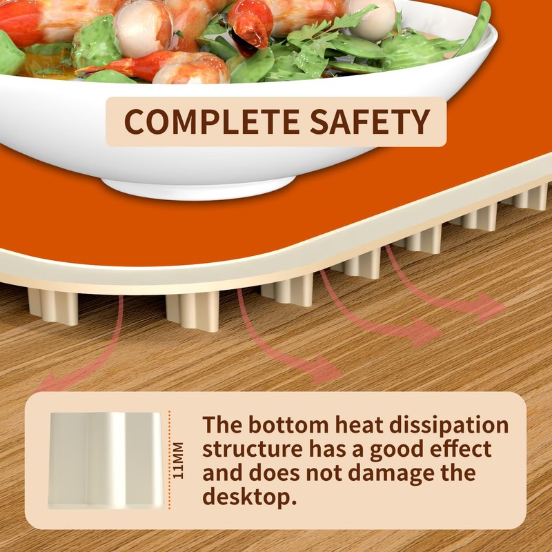 LYSXP 2025 Food Warming Mat, 15x23.6Inch 9-Level Temperature Adjustment, Multi-Functional