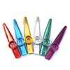 【ノーブランド品】ナカノ サブマリンカズー 音楽玩具 音楽愛好 KAZOO メタルカズー (シルバー)