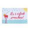 Runesol 5 O'Clock Somewhere Party Flag, 91x152cm, 3ft x 5ft,