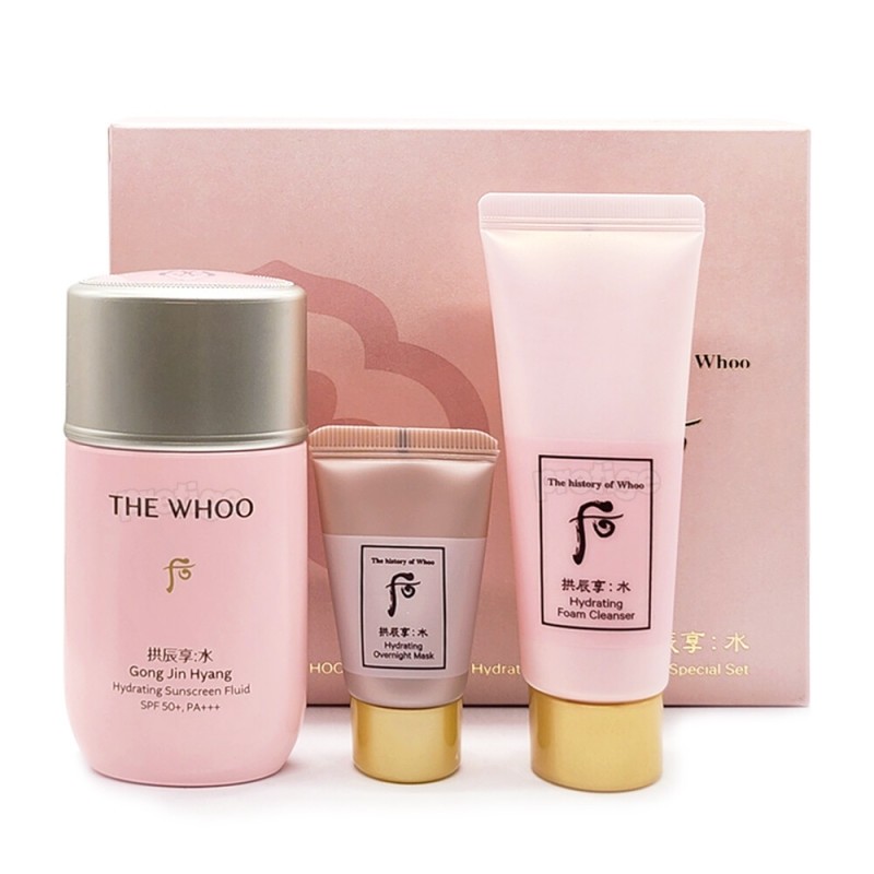 The Whoo Gongjinhyang Su Suyeon Moisture Sunscreen 60ml Planning Set