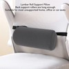 Low Back Lumbar Support, Memory Foam Lumbar Roll Support Pillow