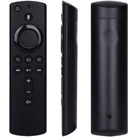 Remote Control with Voice Recognition Function, Fire Stick, Equipped with Preset App Button, TV Control, Smart TV Compatible, Japanese Instruction Manual Included (No Preset Buttons)