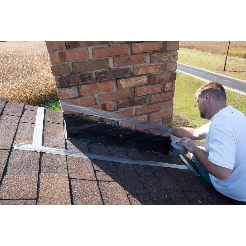MasonryDefender Chimney Flashing Sealer - Flexible Chimney Sealant Protects Against