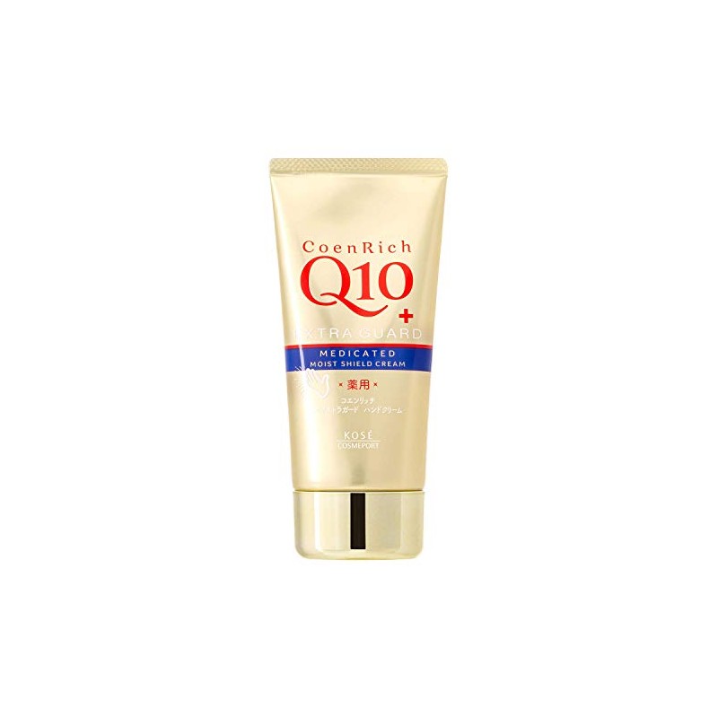 KOSE Coenrich Medicated Extra Guard Hand Cream, Unscented, 2.8 oz