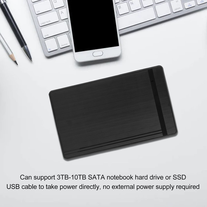 USB3.0 HDD Enclosure 3.5in 2.5in 5Gbps Ultra Thin Lightweight SATA
