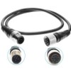 YCYUYUFUNS M12 Cable 5-Pin Male to Female Connector Cable A-Coded