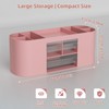 Marbrasse Desk Organiser with 3 Drawers,Multi-Functional Pen Holder,Desk Tidy and