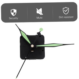 TEHAUX 6 Sets High Torque Clock Movement Kit with Various Clock Hands for DIY Repair and