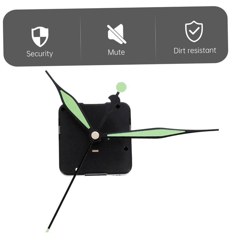 TEHAUX 6 Sets High Torque Clock Movement Kit with Various