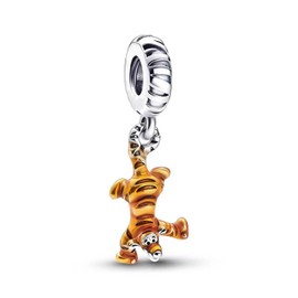 EXWARM Jewelry 925 Sterling Silver Tigger Dangle Charm for Women Bracelets Necklaces,Mother's Day Christmas Gifts for Women Girls