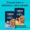 Ratio Trio Vanilla Almond Crunch Cereal, 10g Protein, Keto Friendly,