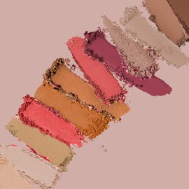 BYS Cosmetics Paleta de 12 sombras opacas y metalicas, roba miradas, crea looks modernos y clasicos, dale un giro al maquillaje natural, mantente lista para cualquier occasion. Berries