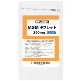 Supplement Craft Opti MSM 2,000mg per day, 240 tablets, small tablet type, 1 unit, 1g / 사프리 크래프트 Opti MSM 하루 2 000mg 분 240 알 작은 타블렛 타입, 1개, 1g