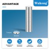 Wukong N45 Tiny Magnets, 5x1mm | 100 Pack Magnets Small