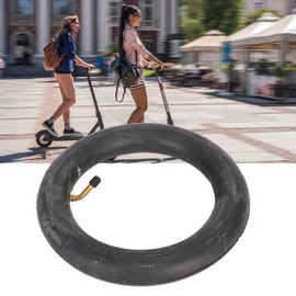 10X2/2.125 10in Scooter Inner Tube with 45 Degree Valve Flexible Rubber Scooter Inner Tube Replacement for Electric Scooter