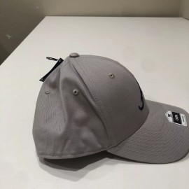 Fan Favorite  Atlanta Braves Brand  Basic Logo Clean Up Home Adjustable Hat Grey