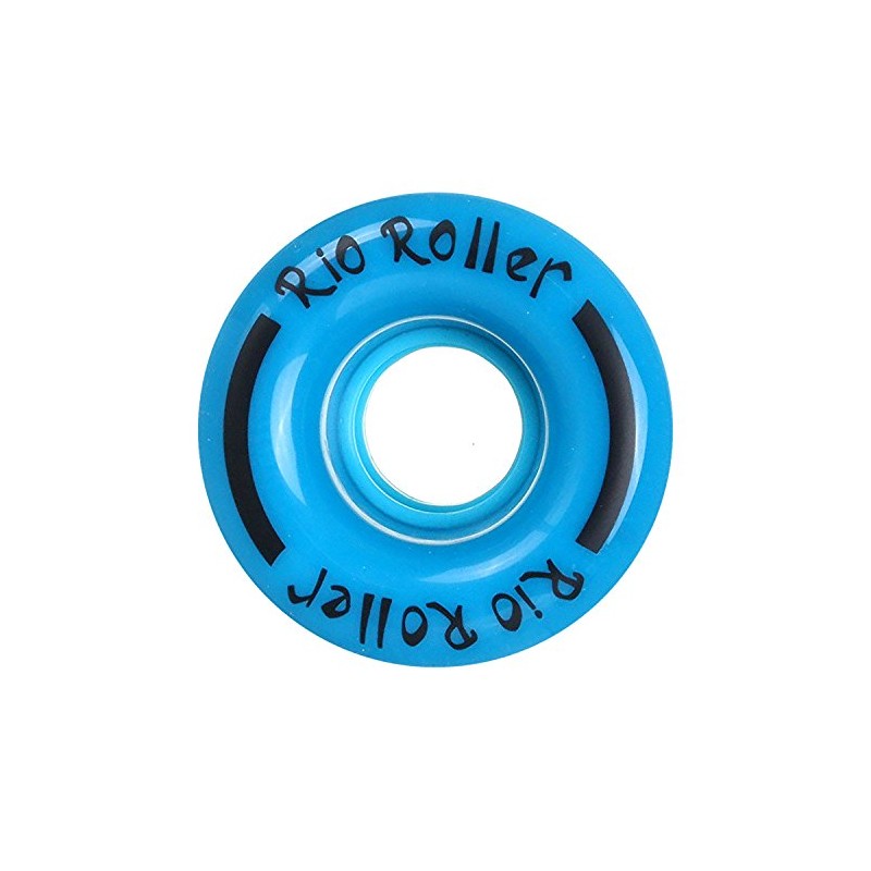 Rio Roller Coaster Quad Roller Skate Wheels - Blue Large