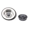 Kitchen Sink Drain Strainer Stopper Set Prevents Clogging 2 in