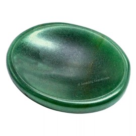 Green Jade Aventurine Thumb Worry Stone