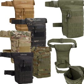 Brandit Side Kick Bag Leg Pocket, Hip Bag - Camel, Side Kick Bag No. 2, Einheitsgröße