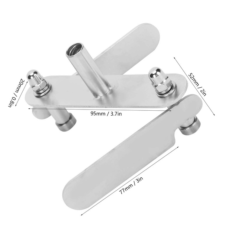Woodworking Scriber Stainless Steel Locator Marking Center Finder Centerline Tool