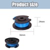 Dcszgzw 3 PCS String Trimmer Replacement Spool Line,Compatible with Ryobi