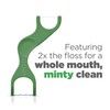 GUM Dual Technique Flosser Picks, Complete Whole Mouth Clean, Front
