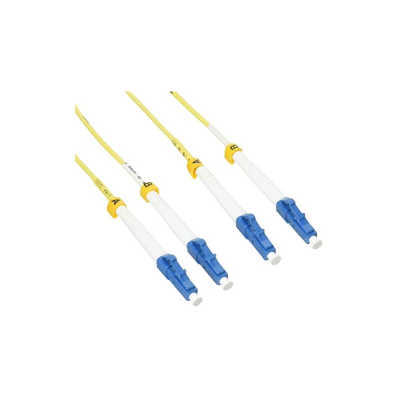 Elecom OC-LCLC1/10 Fiber Optic Cable, Single Mode, 32.8 ft (10