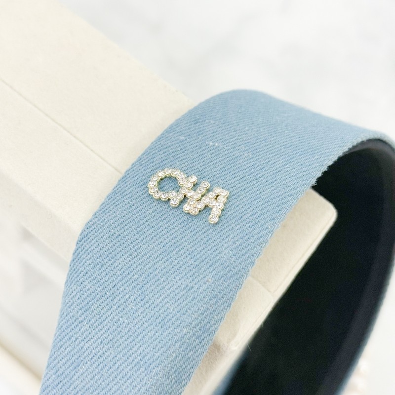 Burnaby Casual Denim Wide Hairband Wide Headband / 버나비 캐주얼