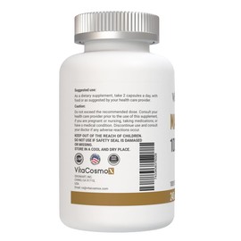 VitaCosmoX Mastic Gum Capsules, 1000mg, 240 Vegan Capsules, Mediterranean Resin Extract