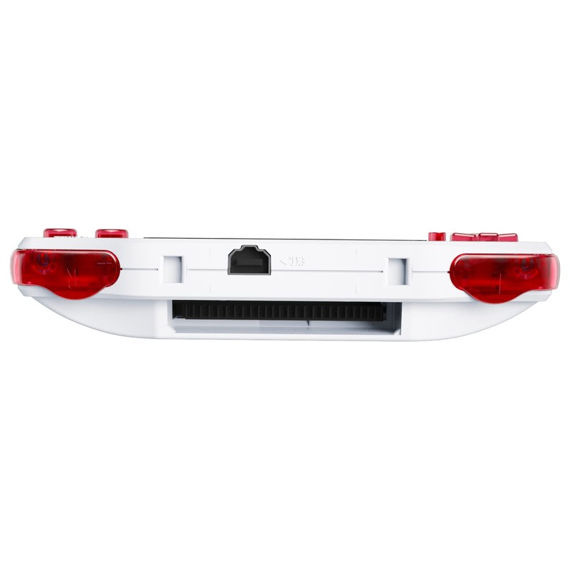 eXtremeRate Clear Red Replacement Full Set Buttons for Gameboy Advance