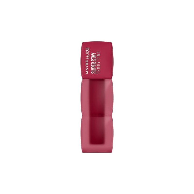 Maybelline Super Stay Teddy Tint, Tinta para Labios Mate Difuminado,