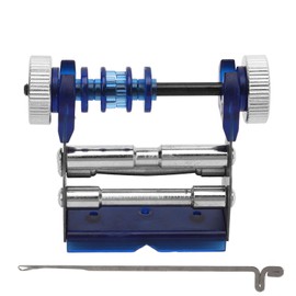 Archery Bowstring Serving Thread Jig Silicone and Metal Buckle Design Archery String Material Tool for Traditional Bow Blue