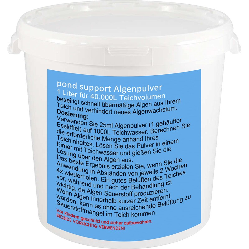 Algenpulver 1L Flasche