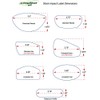 Standard 200 Label Roll - Oversized Irons