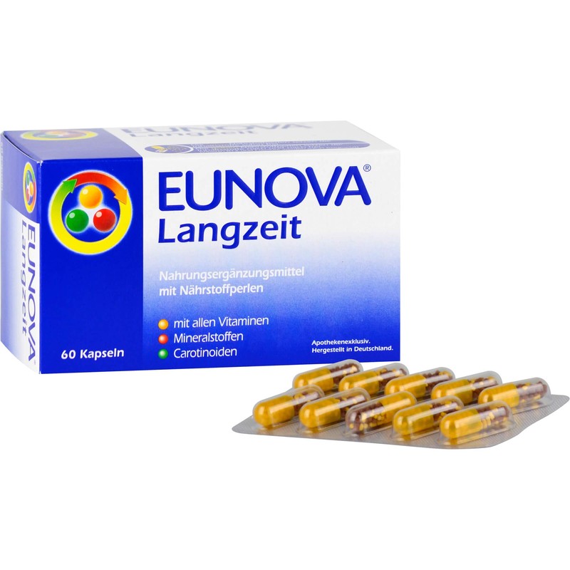 Eunova Multi Vital Long 60 Capsules 1 x 9 g)