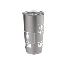 Wall Climbing Proud Funny Men Bouldering Stainless Steel Insulated Tumbler