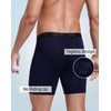 OEIOEI Mens Underwear Boxer Briefs Soft Breathable Gray Modal Trunk