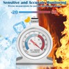 Indoor Thermometer, Fridge Freezer Thermometer Refrigerator Thermometer - Room Mechanical