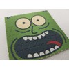 Pickle Rick Blotter Art Psychedelic Art Gift Acid Art 100