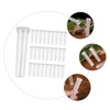SUPVOX 100Pcs Transparent Hydroponic Flower Vases Desktop Plant Propagation Tubes