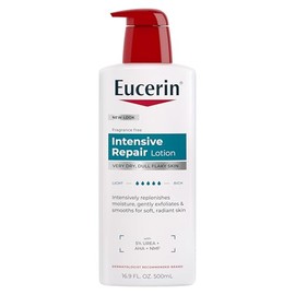Eucerin Lotion, Intensive Repair, Rich Very Dry Skin, 16.9 Ounce Bottle